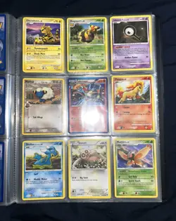 Pokemon Vintage/Mid Era 80 Card Binder LOT B&W/D&P/Dragons Binder Included LP/NM - Image 4