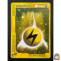 [NM] Lightning Energy Pokemon Card Japanese Holo E-Series McDonald's Promo 15J1 - Image 1