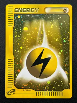 [NM] Lightning Energy Pokemon Card Japanese Holo E-Series McDonald's Promo 15J1 - Image 2