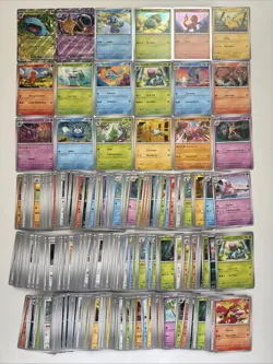 Pokemon TCG Scarlet & Violet 151 Base, Promo, ex Lot of 250 Cards - Image 1