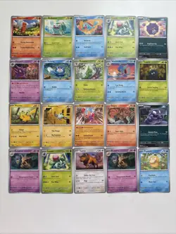 Pokemon TCG Scarlet & Violet 151 Base, Promo, ex Lot of 250 Cards - Image 4