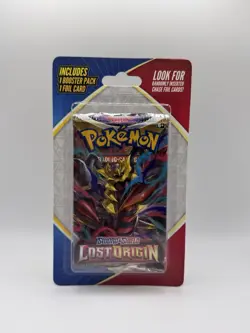 Pokemon Sword & Shield Lost Origin Blister Pack 1 Booster Pack + 1 Foil Card - Image 1