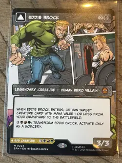 Eddie Brock (0224) (Borderless) Marvel's Spider-Man Regular - Image 1