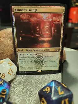 MTG Xander's Lounge - Foil art - Streets of New Capenna #260/281 - Image 1