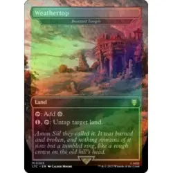 FOIL WEATHERTOP (DESERTED TEMPLE) (BORDERLESS) The Lord Of The Rings: Tales Of M - Image 1