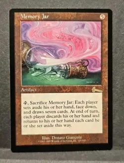 Memory Jar - Urza's Legacy - MTG -NM - Image 1