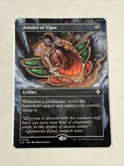 Amulet of Vigor (Borderless) Commander: the Lost Caverns of Ixalan Regular - Image 1
