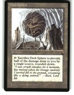 Magic the Gathering - The Dark Dark Sphere Uncommon 1994 - Image 1