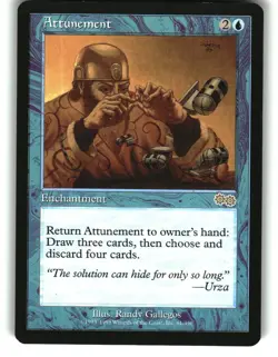 Magic The Gathering - Urza's Saga Attunement 61 Rare 1998 - Image 1