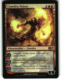 Magic the Gathering - Magic 2010 (M10) Chandra Nalaar 2010 132 Mythic Foil - Image 1