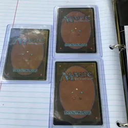 Lot of (3) 1997 Krovikan Fetish - White Border - Magic the Gathering MTG - Black - Image 2