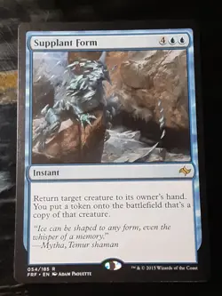 Supplant Form , Fate Reforged , Near Mint , MTG, FREE SHIPPING - Image 1