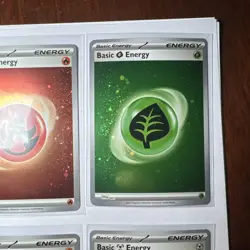 SWIRLS 🌀 Pokemon 151 Basic Energy Cosmo Holo Full Set Of (8) SVE 001-008 - Image 5