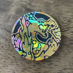 Charizard VMAX Cracked Ice Gold Holo Pokemon Coin - Image 1