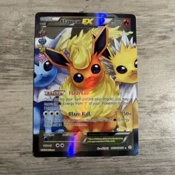Pokemon Flareon EX RC28/RC32 Generations Radiant Ultra Rare Full Art! - Image 1