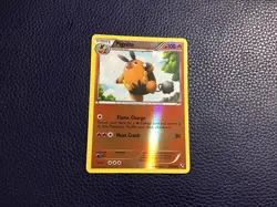 Pignite 17/114 Uncommon Reverse Holo English Pokemon Black and White MP - Image 1