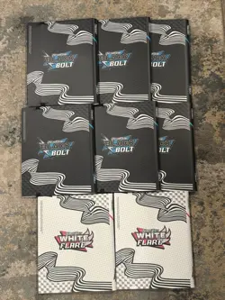 Lot: 8 Pokemon Binders, 6 Eevee Prismatic Pouches, 6 Posters, Pikachu Box & More - Image 3
