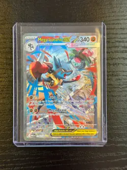 Mega Lucario EX 179/132 Near Mint - Pack Fresh | Pokemon TCG - Image 1