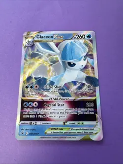 Glaceon VSTAR SWSH197 - Pokemon TCG Sword & Shield Promo Holo Ultra Rare NM - Image 1