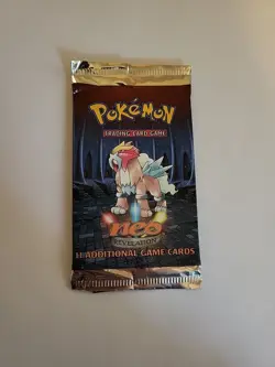 Pokemon Neo Revelation Unlimited Booster Pack - Sealed (Entei Artwork) - Image 2