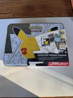 Pokemon TCG Celebration 25th Anniversary Collector’s Chest/ Lunch Box Tin Sealed - Image 1