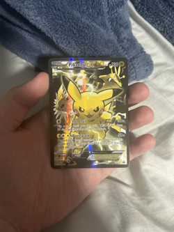 Full Art - Pikachu EX Pokemon XY Black Star Promo #XY124 - Image 3