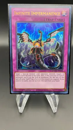 Yugioh! TCG, Infinite Impermanence MAMA-EN100 NM Ultra - Image 1