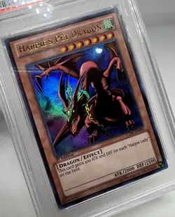 2013 Yugioh Harpie's Pet Dragon LCJW-EN086 Ultra Rare PSA 9 MINT 1ST EDITION - Image 2