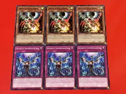 3x Infinite Impermanence + 3x Droll & Lock Bird | NM | Yu-Gi-Oh! - Image 1