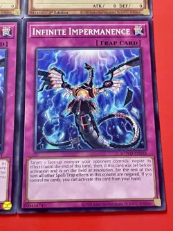 3x Infinite Impermanence + 3x Droll & Lock Bird | NM | Yu-Gi-Oh! - Image 4