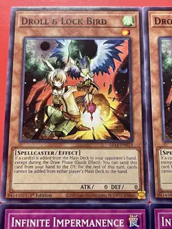 3x Infinite Impermanence + 3x Droll & Lock Bird | NM | Yu-Gi-Oh! - Image 5