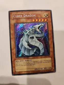 Yu-Gi-Oh! 2006 Limited Edition Secret Rare Cyber Dragon CT03-EN002 - Image 1