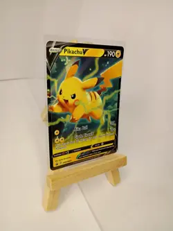 Pikachu V SWSH063 - Black Star Promo - Ultra Rare Pokemon Card - Near Mint (NM) - Image 2
