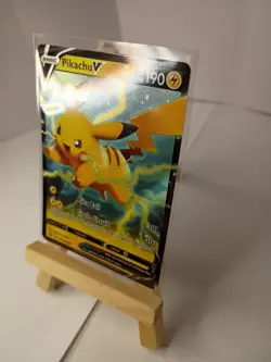 Pikachu V SWSH063 - Black Star Promo - Ultra Rare Pokemon Card - Near Mint (NM) - Image 3