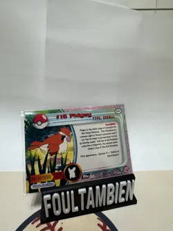 2000 Topps Pokemon TV Animation Edition Pidgey Foil Card - Image 2