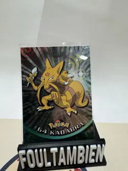 2000 topps pokemon tv animation series 2 Kadabra Foil Card - Image 1