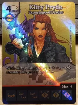 Dice Masters - Kitty Pryde - Experienced Leader - super rare card - Dark Phoenix - Image 1