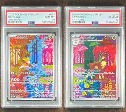 PSA 10 Deerling Sawsbuck AR SV5M Cyber Judge SEQ Set Pokemon Card Japanese A645 - Image 1