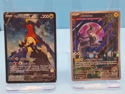 Pokemon TGC Astral Radiance Garchomp V TG23/TG30 NM & SV Miraidon 013 Promo Card - Image 1