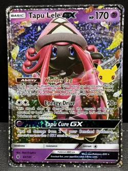 Tapu Lele GX 60/145 Celebrations: Classic Collection Holo - Pokemon Card - Image 1