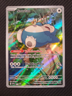 Snorlax 051 Sv: Scarlet & Violet Promo Cards Holo English Near Mint *Unsealed* - Image 1