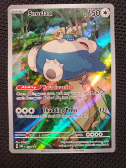Snorlax 051 Sv: Scarlet & Violet Promo Cards Holo English Near Mint *Unsealed* - Image 2