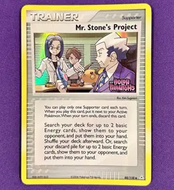 Mr. Stone's Project 88/110 - 2006 Holon Phantoms - Holo Stamped Pokemon TCG Card - Image 1