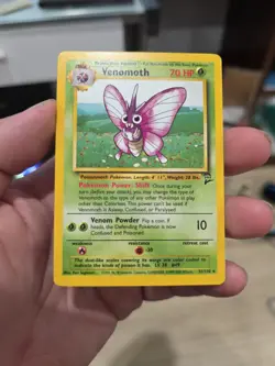 Pokemon Card Venomoth 31/130 Base Set 2 MINT PACK FRESH! - Image 1