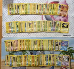Vintage Pokemon Card Lot WOTC Sets Era Fire 200+ - Image 1