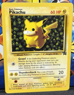 Pikachu Black Star #1 League Promo WOTC Pokemon Card Near Mint Vintage - Image 1