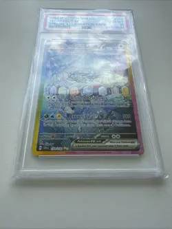 PSA 10 GEM MINT Terapagos Ex 170/142 Stellar Crown SIR Pokemon Card - Image 2