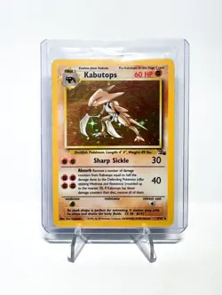 Kabutops 9/62 Pokemon Card TCG Fossil Unlimited Holo MP - Image 1