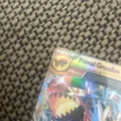 Primal Groudon EX Holo Pokemon Card 86/160 - Image 3