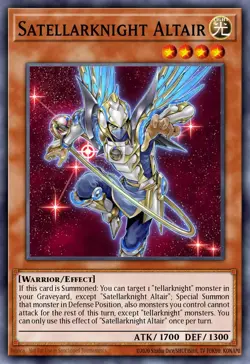 Satellarknight Altair - DUEA-EN019 Rare | Yu-Gi-Oh! Card - Image 1